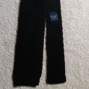 Vintage mens knit wool tie